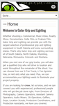 Mobile Screenshot of gatorgriplighting.com