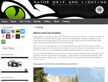 Tablet Screenshot of gatorgriplighting.com